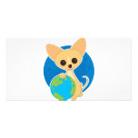 Chihuahua Earth Day photo cards