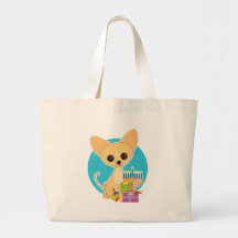 Chihuahua Hanukkah Bag