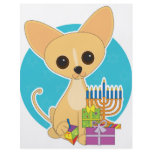Chihuahua Hanukkah flyers