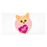 Chihuahua Heart photo cards