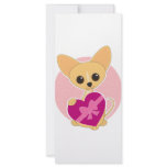 Chihuahua Heart rack cards