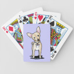 Chihuahua Heartwings Playing Cards