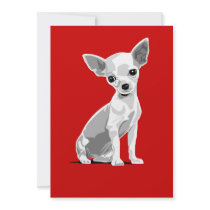 Chihuahua invitation