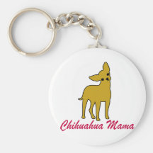 Chihuahua Mama 2 Keychain