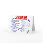 CHIHUAHUA Property Laws 2 cards