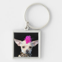 Chihuahua Punk dog Key Chain