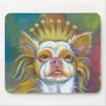 Chihuahua Queen fun original Long haired dog art