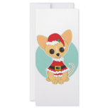 Chihuahua Santa rack cards