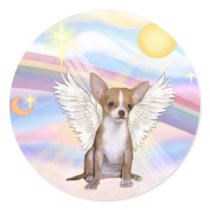 Chihuahua Round Stickers