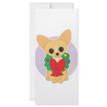 Chihuahua Wreath rack cards