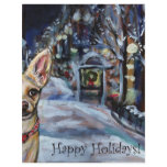 Chihuahua Xmas Holiday flyers
