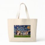 Chihuahuas (four) - Starry Night bags
