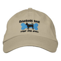 Chihuahuas Rule Embroidered Hat