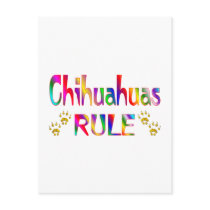 Chihuahuas Rule Postcards
