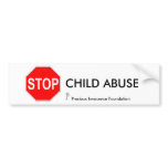 CHILD ABUSE... bumper stickers