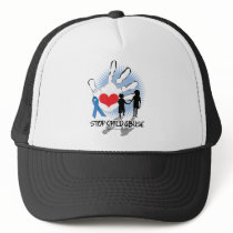 Child Abuse Handprint Hats