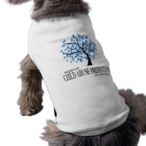 Child Abuse Prevention Tree Pet Clothing