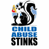 Child Abuse Stinks Photo Cutouts