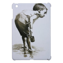 Child at the Beach iPad Mini Case
