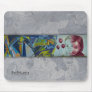 Child & baloons graffiti art mouse pads