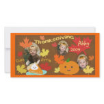 Child / Family Thanksgiving  Photo Card