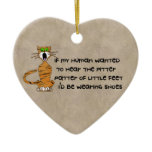 Child-Free Kitty Cat ornaments
