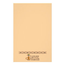 Child-Free Kitty Cat Personalized Stationery