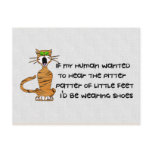 Child-Free Kitty Cat postcards