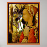 Child Goddess Of Peaceful Pursuits Print