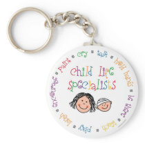 Child Life Specialists Keychain