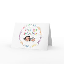 Child Life Specialists Notecard