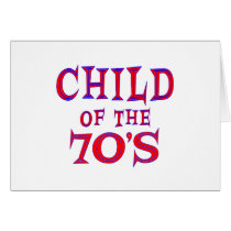 Child of 70s card
