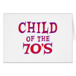 Child of 70s cards