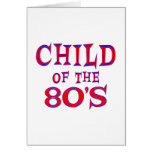 Child of 80s card