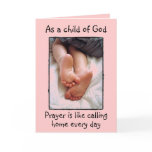 Child of God blank card