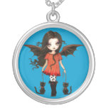 Child of Halloween Vampire Necklace