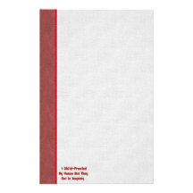 Child-Proofing Failure Customized Stationery