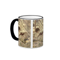 Child Reading a Book by Jessie Willcox Smith Coffee Mugs