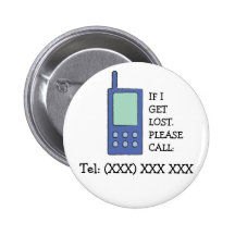 CHILD SAFETY BUTTON WITH CUSTOMISED PHONE NUMBER