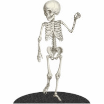 Child Skeleton Cutout Photosculpture 5x7 Photo Cut Out