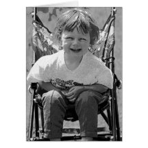 Child Toddler in a Pushchair (2) Cards