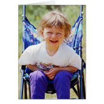 Child Toddler in a Pushchair (3) Greeting Cards