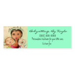 Childcare/Babysitting Card business cards