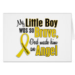 Childhood Cancer ANGEL 1 Little Boy cards