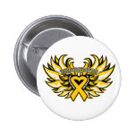 Childhood Cancer Awareness Heart Wings.png Button