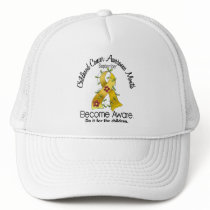Childhood Cancer Awareness Month Flower Ribbon 2
