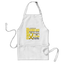 Childhood Cancer Awareness Month Ribbon I2 2 Aprons
