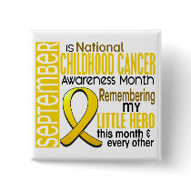 Childhood Cancer Awareness Month Ribbon I2 2
