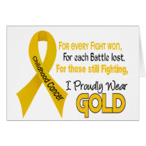Childhood Cancer For Every…..I Proudly Wear Gold 1