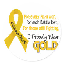Childhood Cancer For Every…..I Proudly Wear Gold 1
